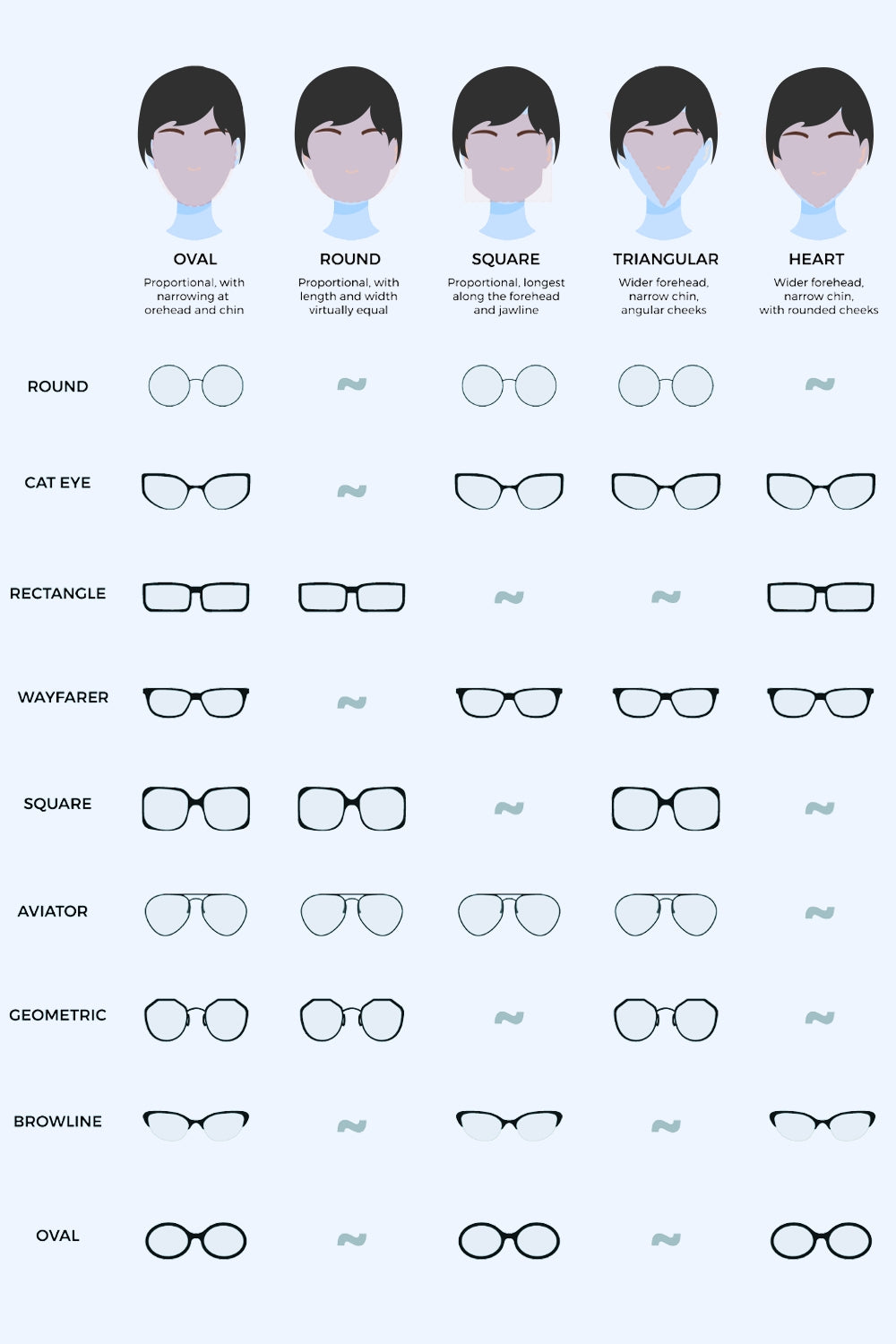 Polycarbonate Cat-Eye Sunglasses Trendsi