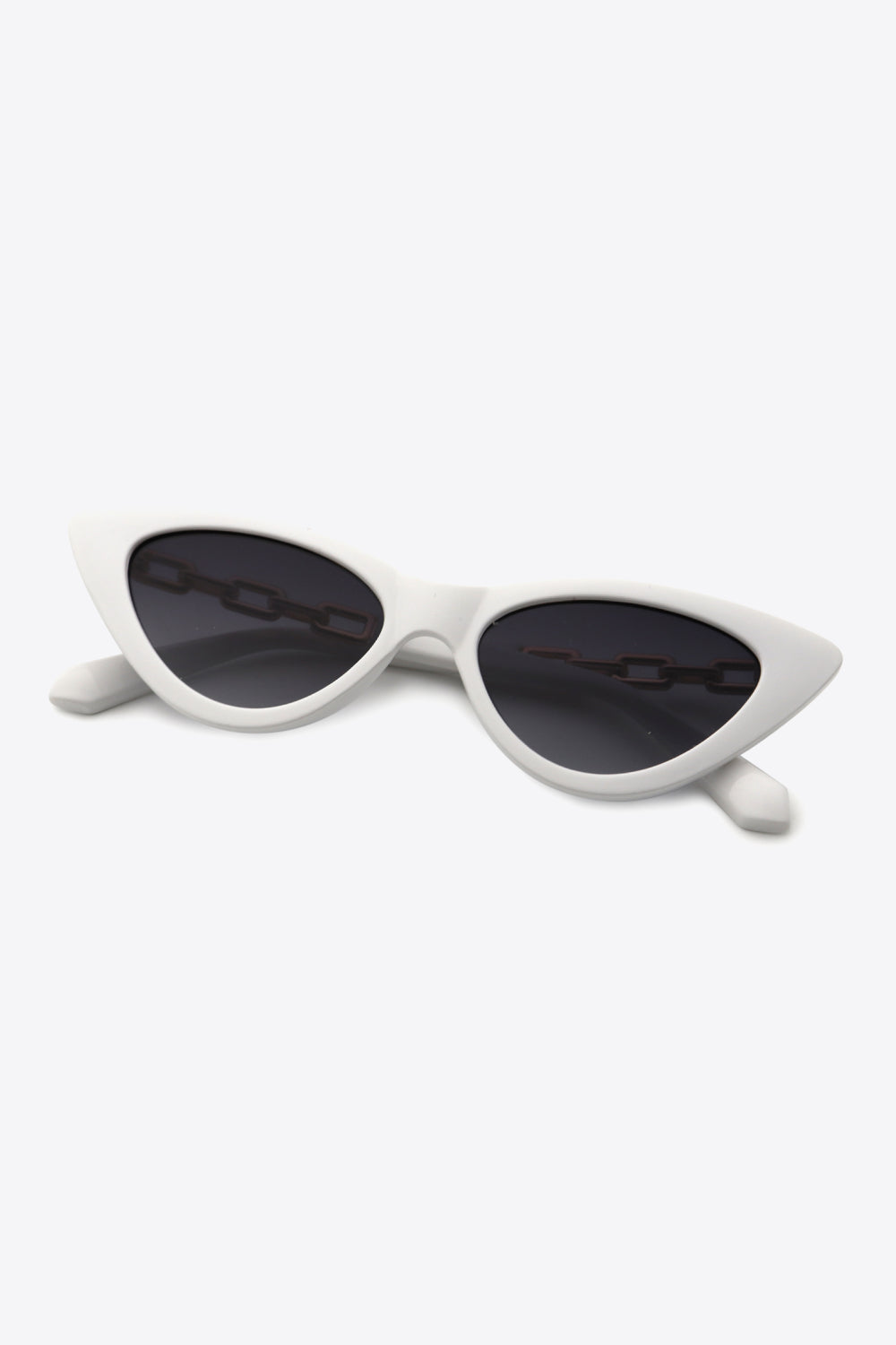 Chain Detail Cat-Eye Sunglasses Trendsi