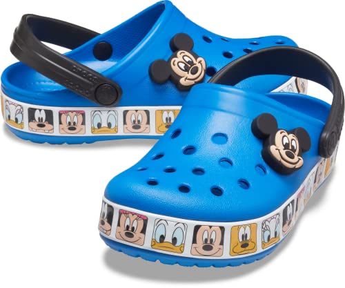 Crocs Kids' Disney Clog | Mickey Mouse and Minnie Mouse Shoes, Mickey and Friends, 10 Toddler Crocs