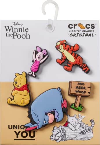 Crocs 5-Pack Disney Shoe Charms | Jibbitz, Winnie The Pooh, One Size Crocs