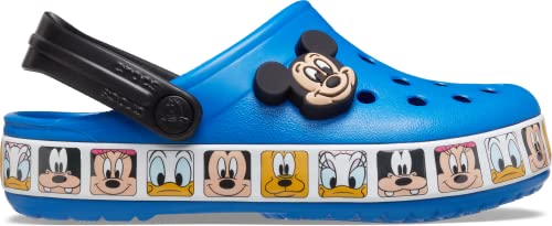 Crocs Kids' Disney Clog | Mickey Mouse and Minnie Mouse Shoes, Mickey and Friends, 10 Toddler Crocs