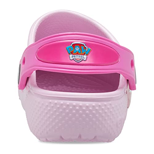 Crocs Kids' Paw Patrol Clog, Ballerina Pink, 6 Toddler Crocs