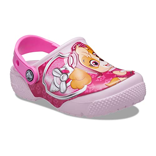 Crocs Kids' Paw Patrol Clog, Ballerina Pink, 6 Toddler Crocs