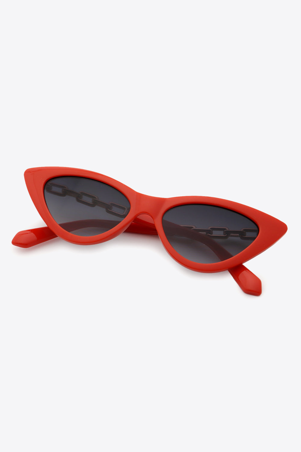 Chain Detail Cat-Eye Sunglasses Trendsi