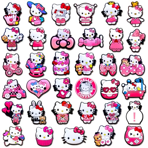 35 50Pcs Shoe Decoration Charms for Croc Sandals Decoration Kawaii Croc Charms for Kids Girls Teens Adults Women Party Gifts (35) Lovelitlesix