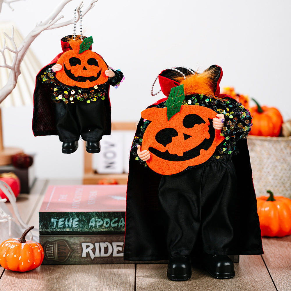 Two-Piece Sequin Halloween Hanging Widgets Trendsi
