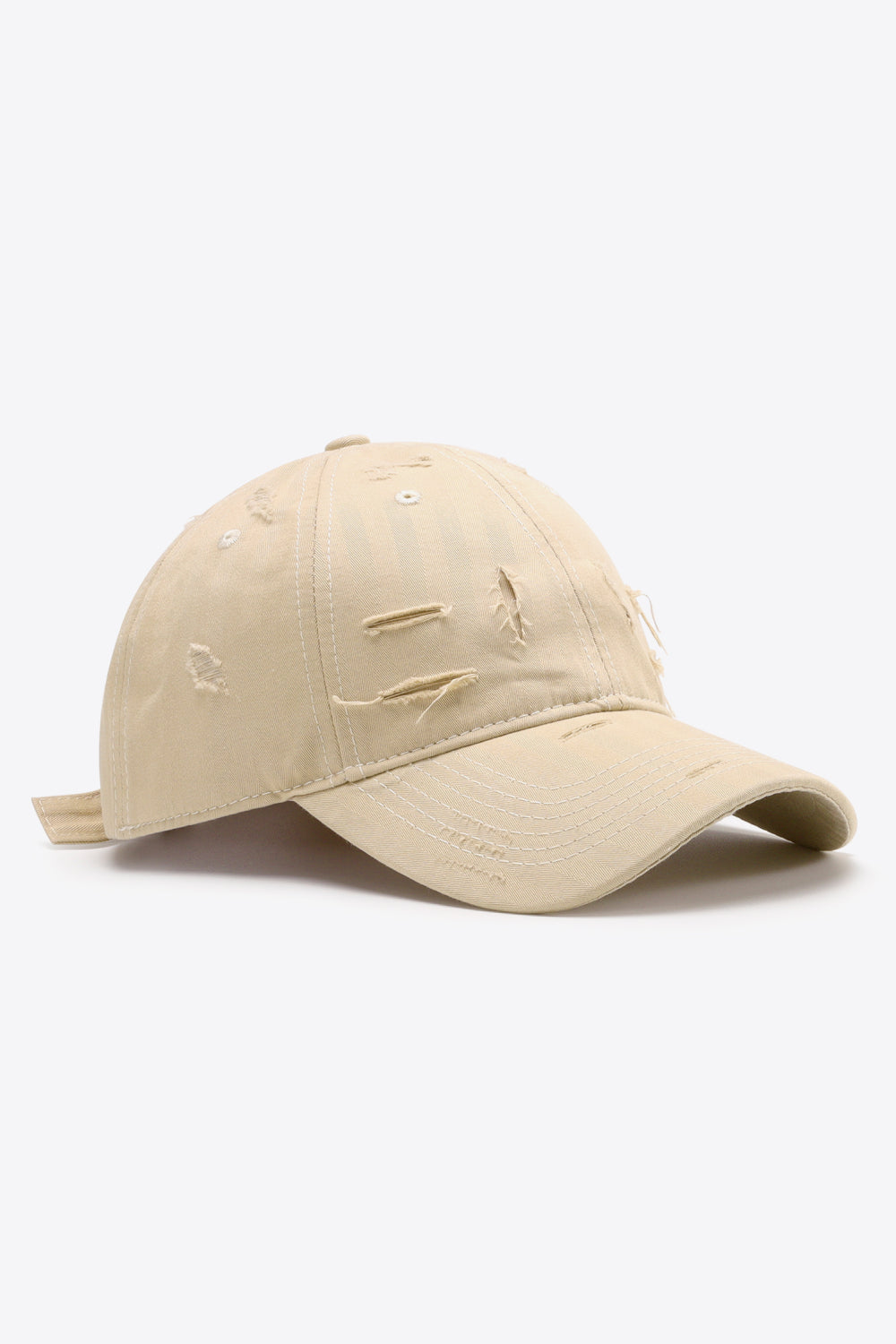 Distressed Adjustable Baseball Cap Trendsi