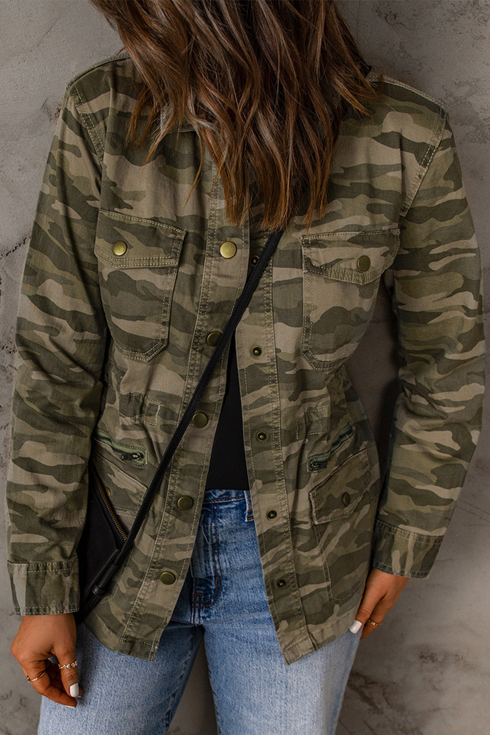 Camouflage Jacket Trendsi