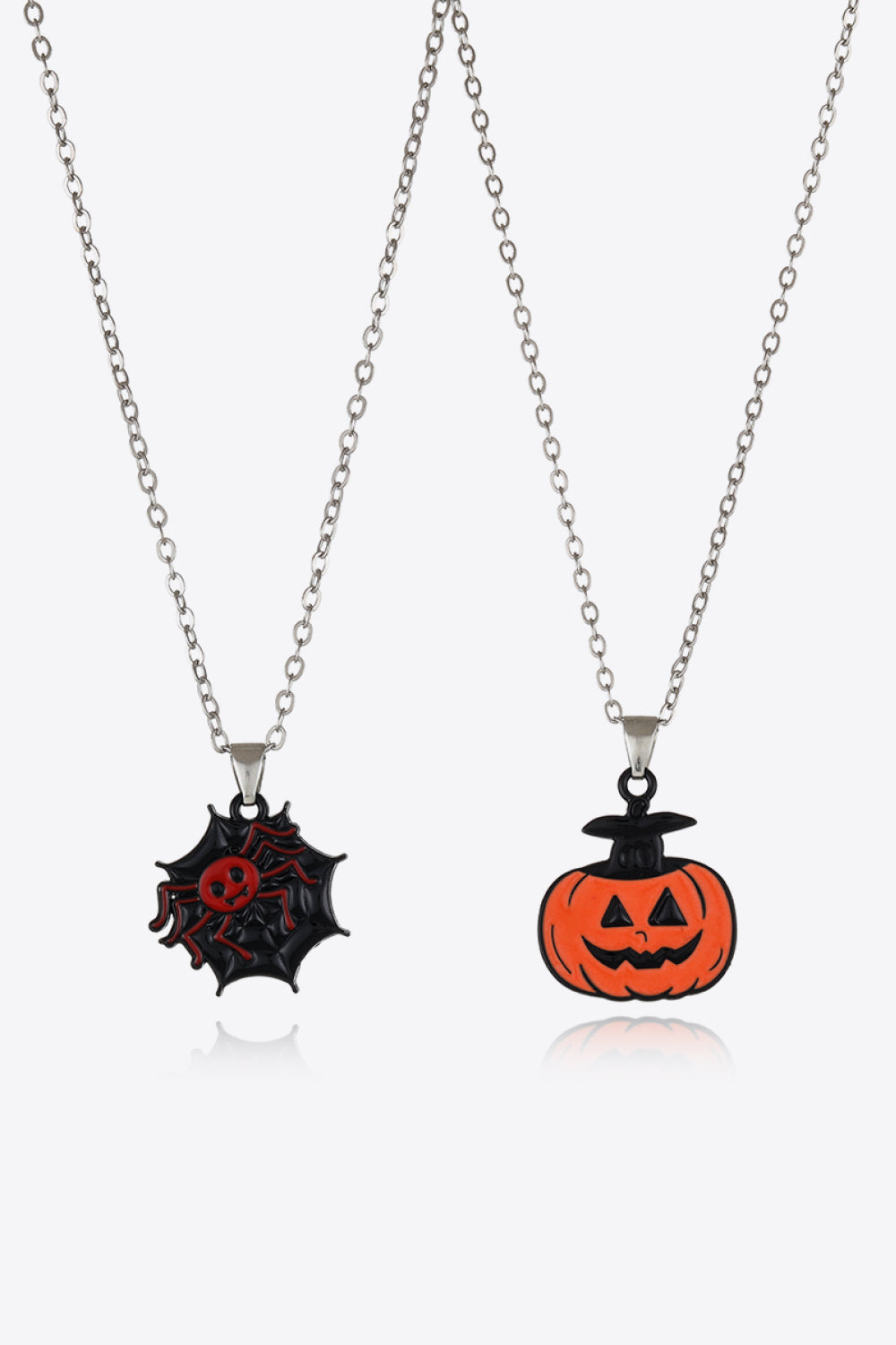 Two-Piece Halloween Theme Necklace Set Trendsi