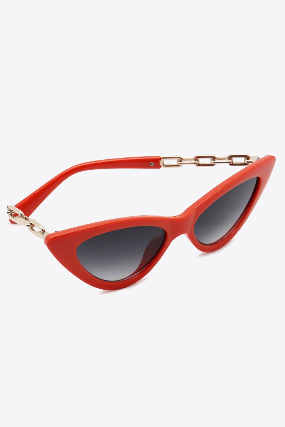 Chain Detail Cat-Eye Sunglasses Trendsi