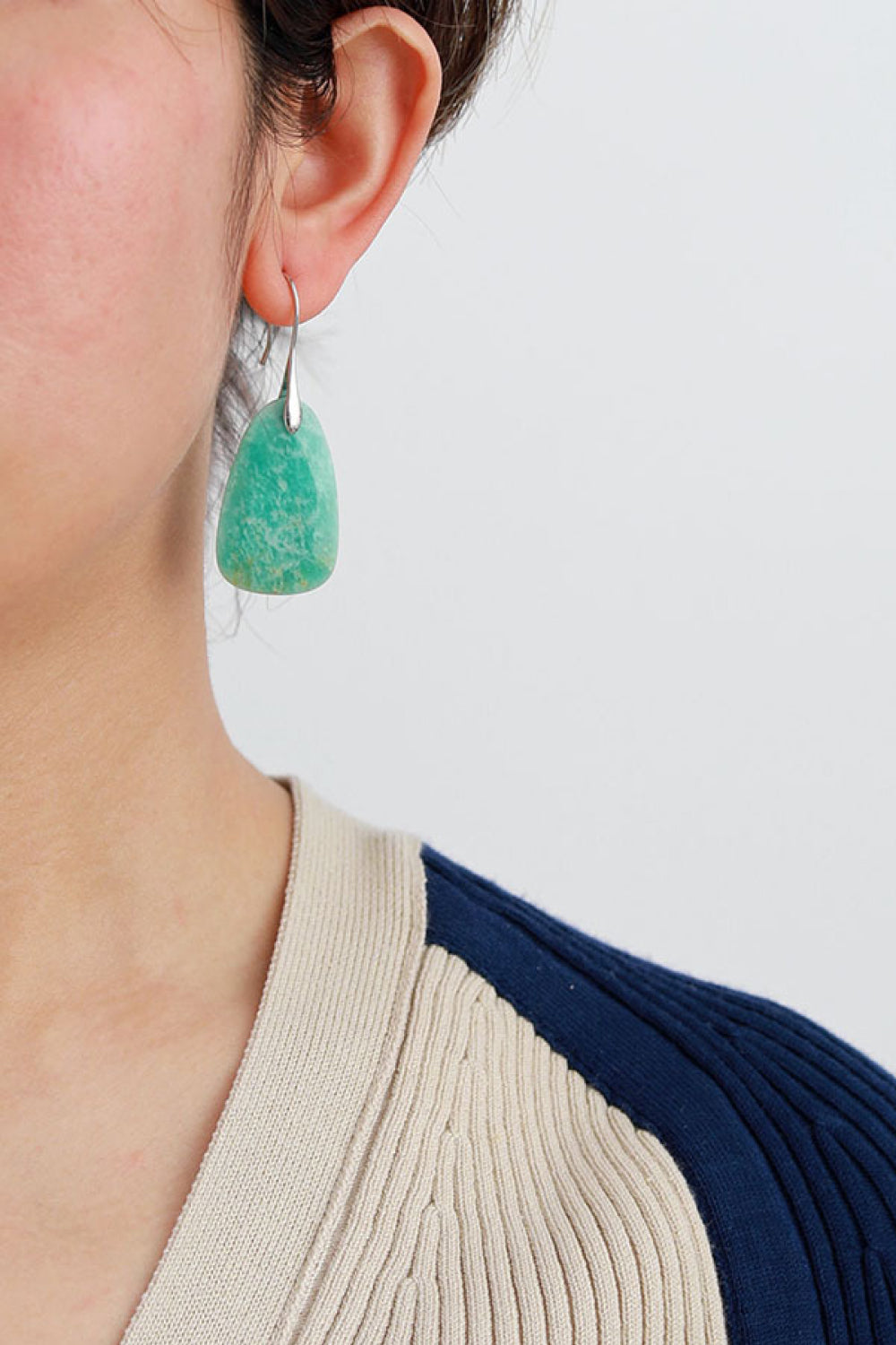 Natural Stone Dangle Earrings Trendsi