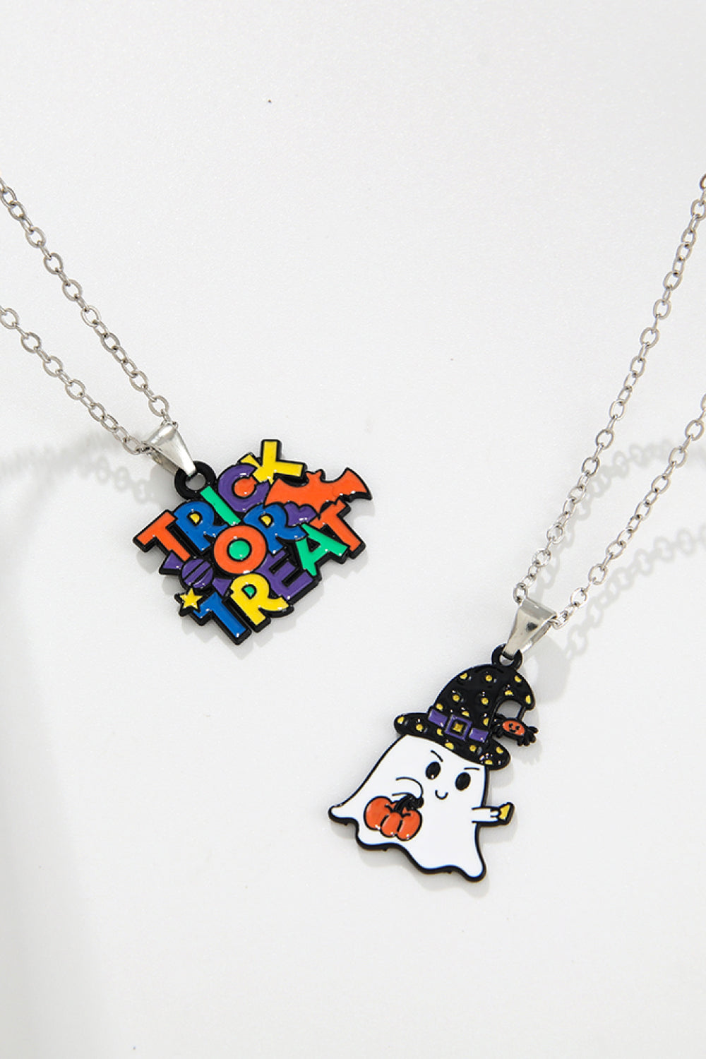 Two-Piece Halloween Theme Necklace Set Trendsi