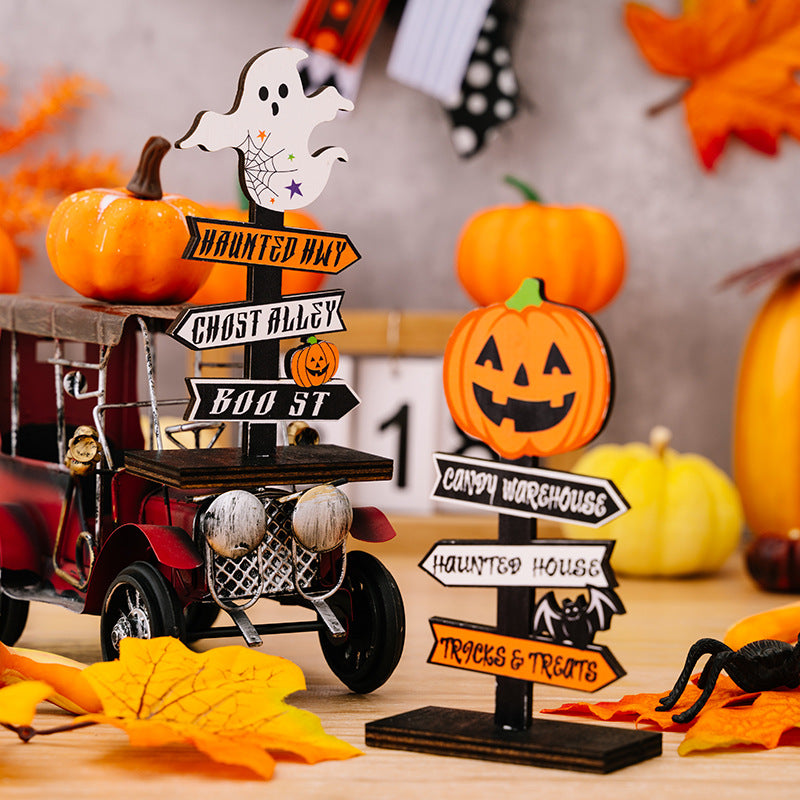 2-Piece Halloween Element Decor Ornaments Trendsi