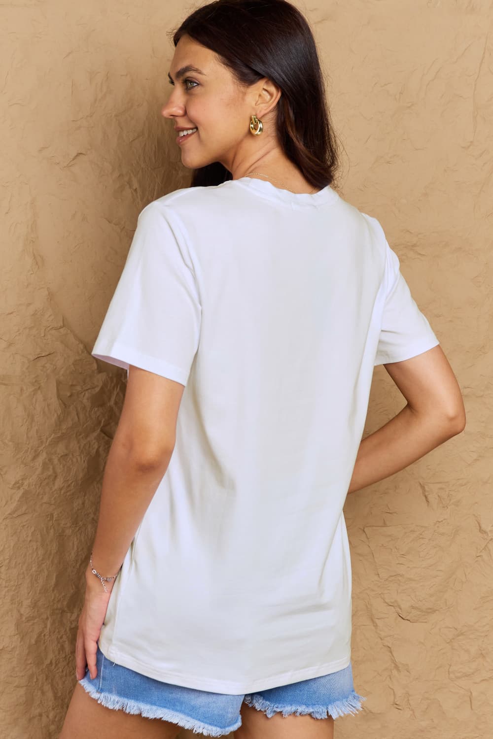 Simply Love Full Size THICK THIGHS AND SPOOKY VIBES Graphic Cotton T-Shirt Trendsi