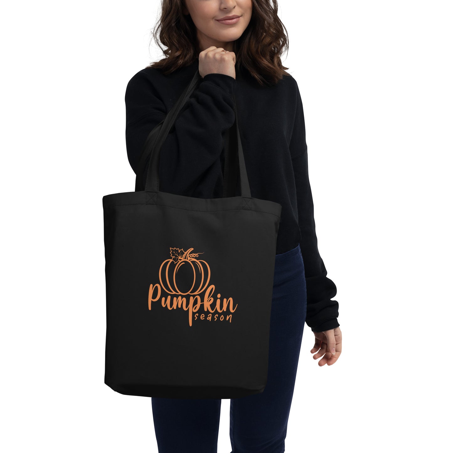 Pumkin Spice & Everything Nice Tote honeybeebowtique