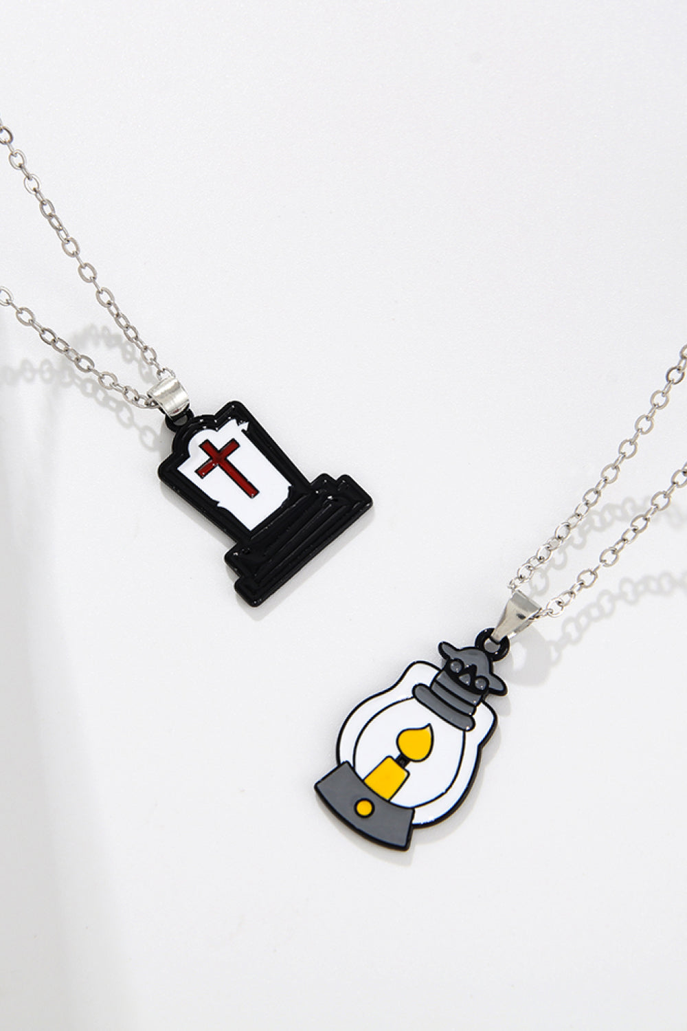 Two-Piece Halloween Theme Necklace Set Trendsi