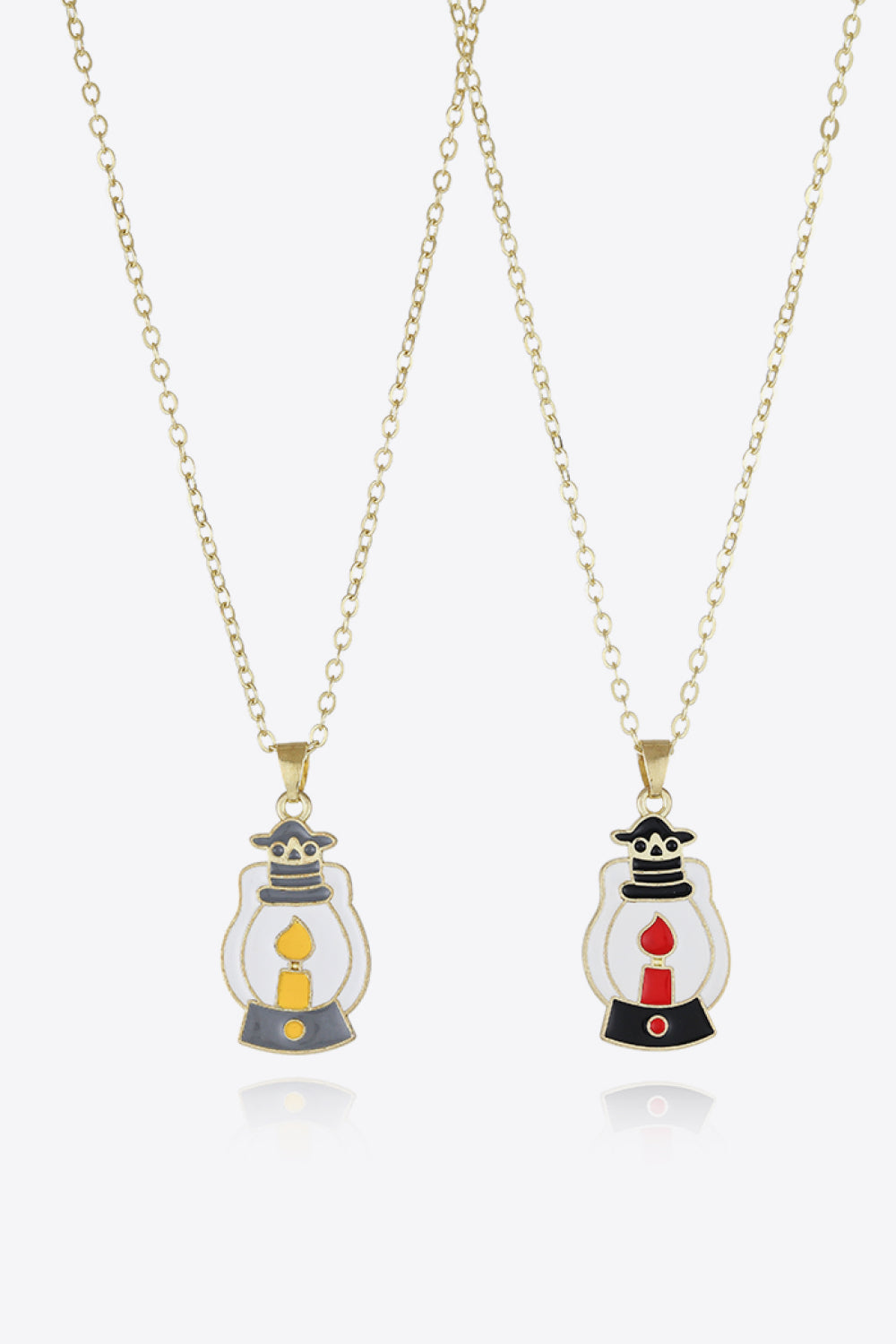 Two-Piece Halloween Theme Necklace Set Trendsi