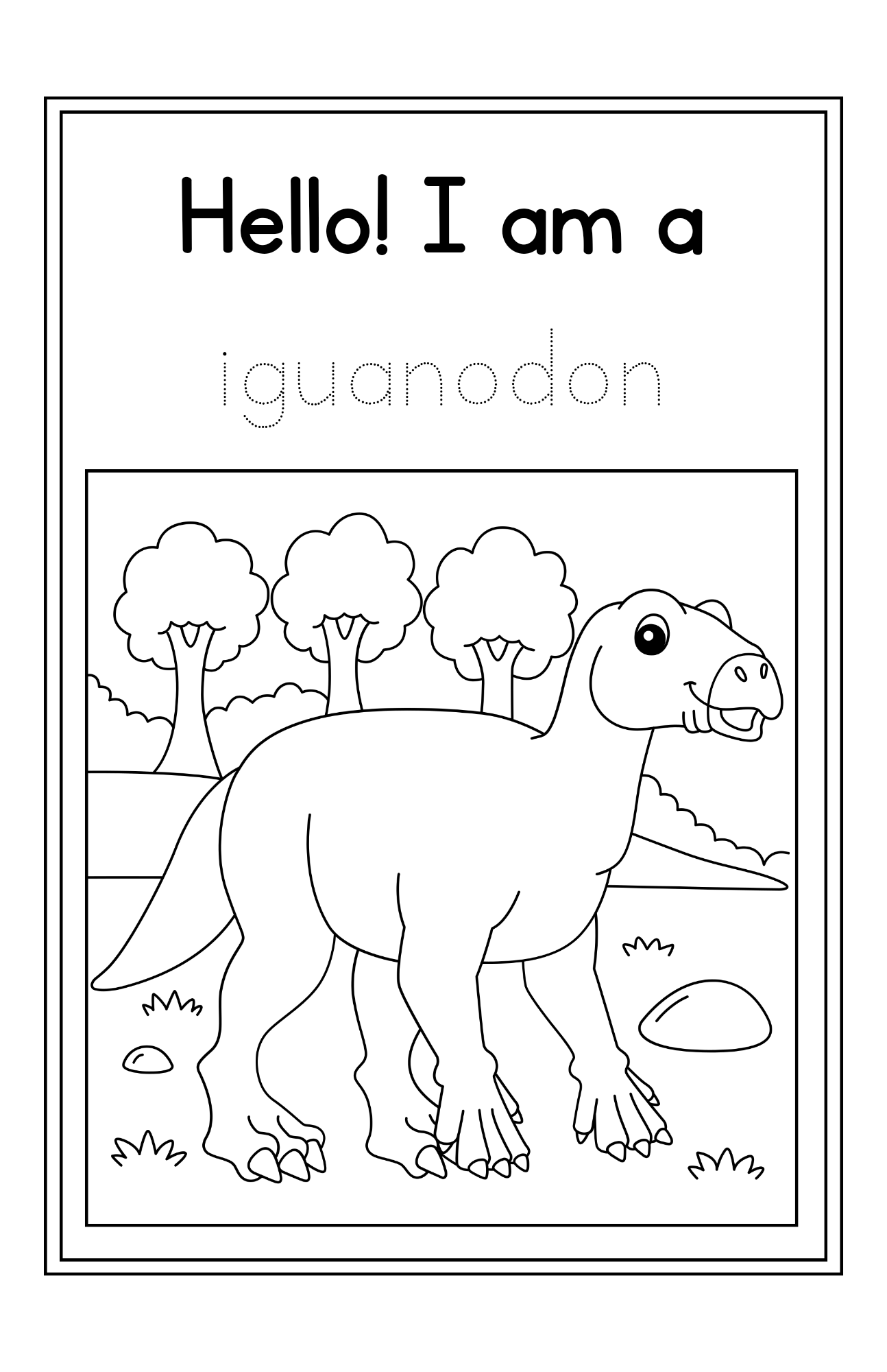 Dinosaur Coloring Book🦕 🦖