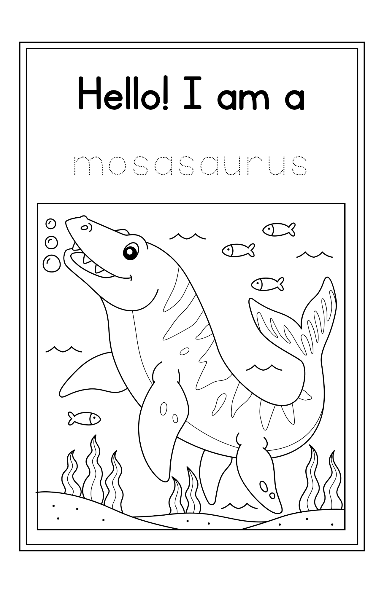 Dinosaur Coloring Book🦕 🦖