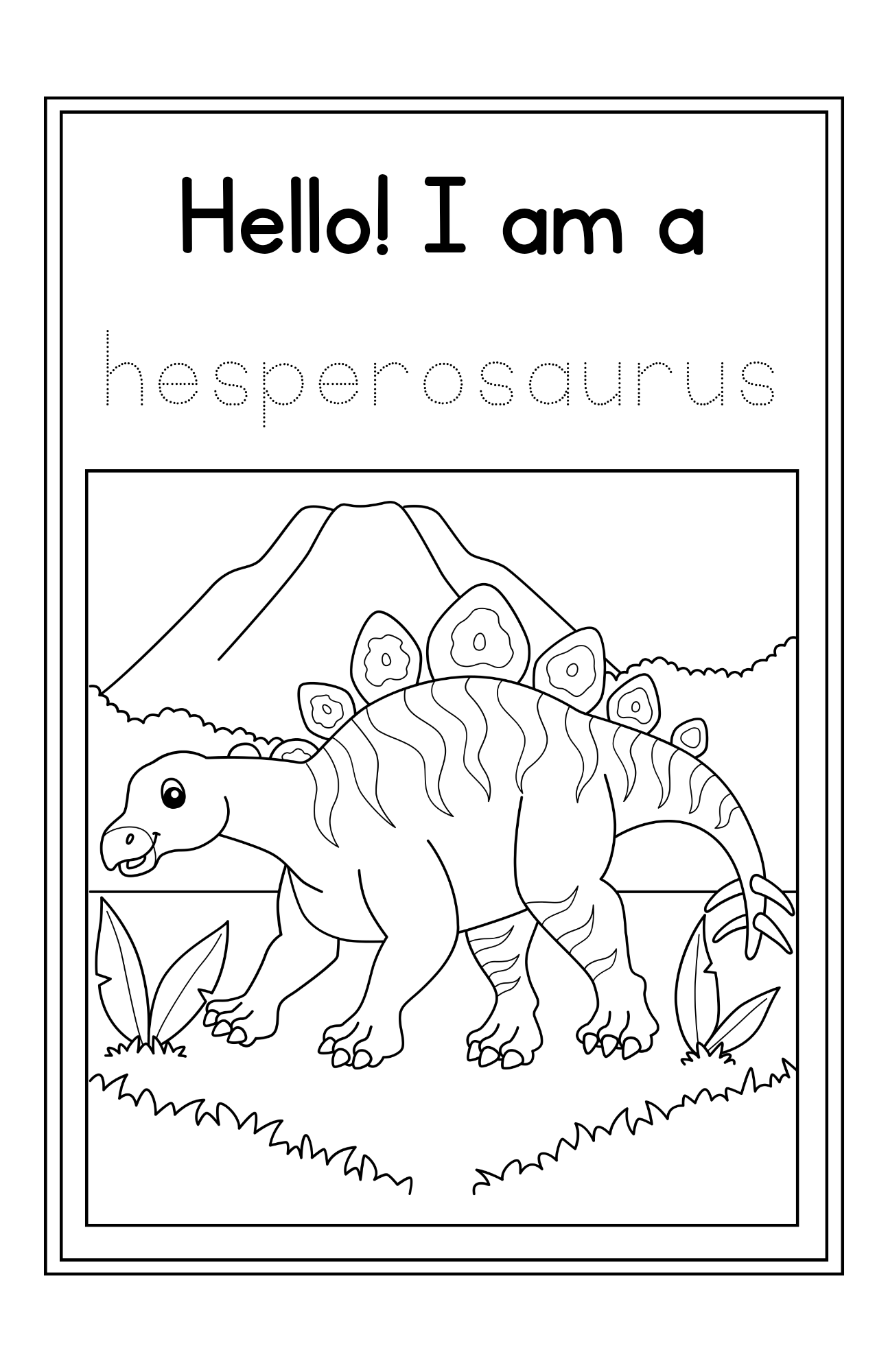 Dinosaur Coloring Book🦕 🦖