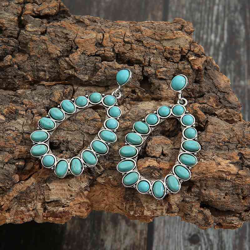 Artificial Turquoise Earrings Trendsi