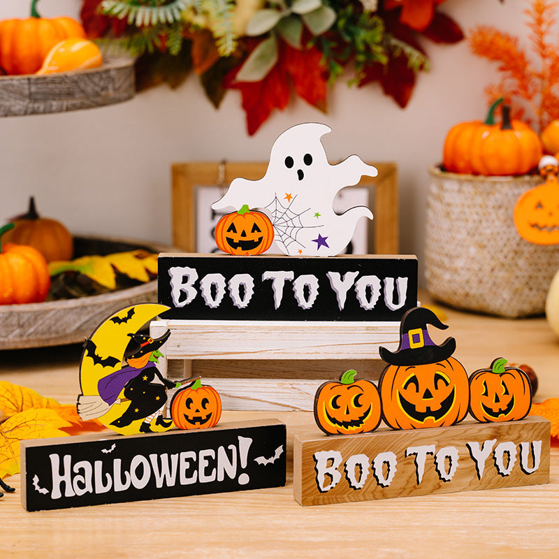 Assorted 2-Piece Halloween Element Ornaments Trendsi