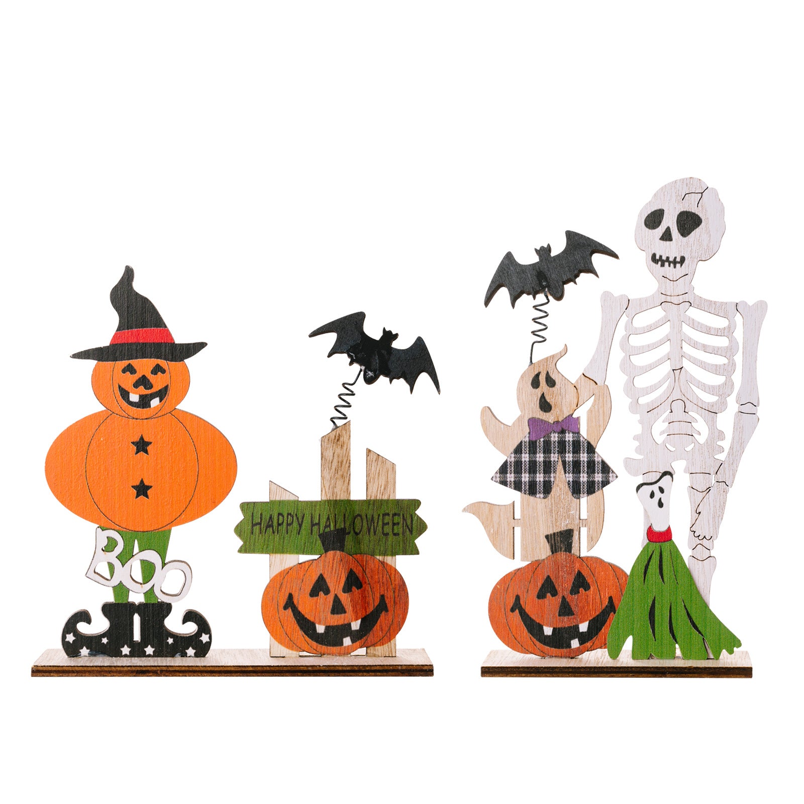 2-Piece Halloween Element Decor Ornaments Trendsi