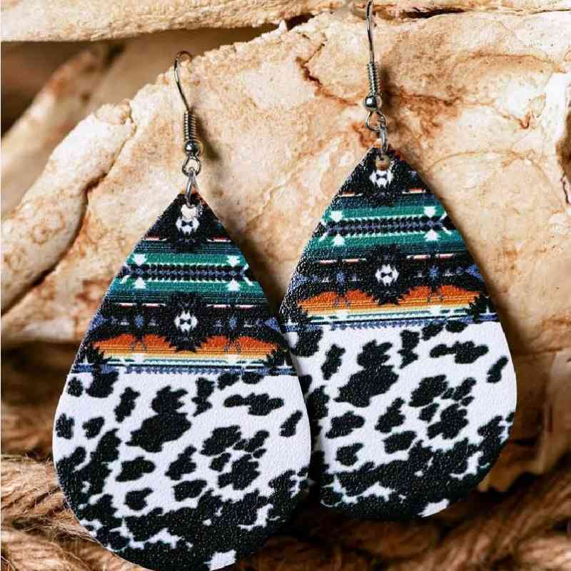 Teardrop Alloy Earrings Trendsi