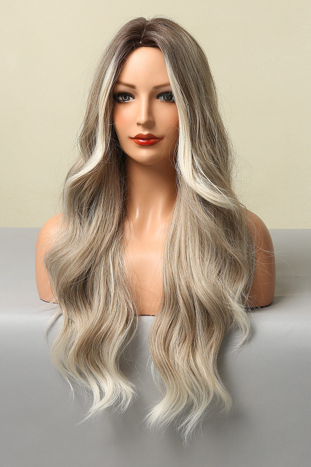 Full Machine Made Long Wave Wigs 26'' Trendsi