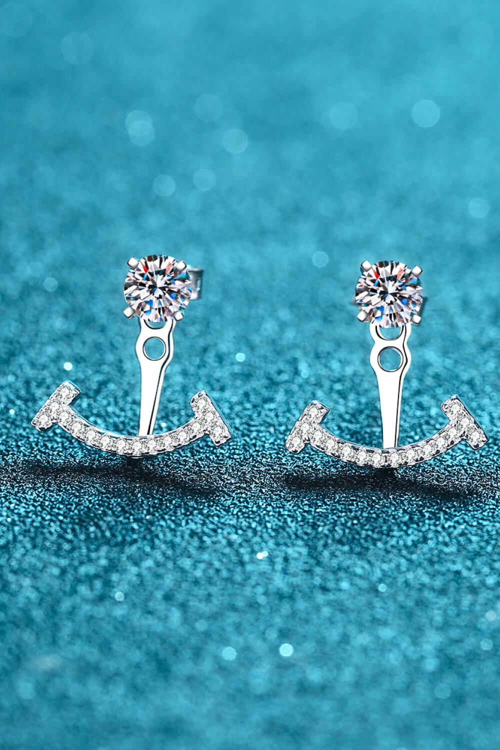 Two Ways To Wear Moissanite Earrings Trendsi