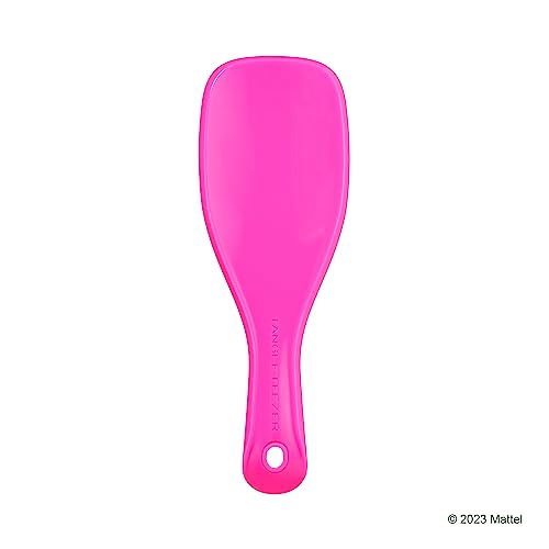 Tangle Teezer x Barbie The Mini Ultimate Detangling Brush, Dry and Wet Hair Brush Detangler for Traveling and Small Hands, Totally Pink TANGLE TEEZER