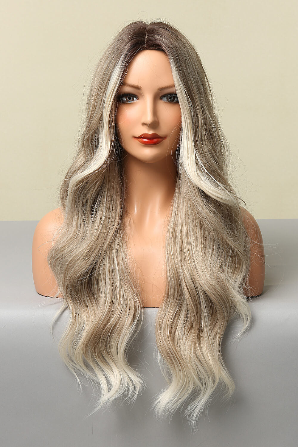 Full Machine Made Long Wave Wigs 26'' Trendsi