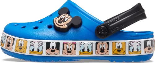 Crocs Kids' Disney Clog | Mickey Mouse and Minnie Mouse Shoes, Mickey and Friends, 10 Toddler Crocs
