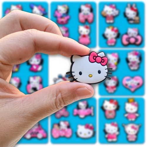 35 50Pcs Shoe Decoration Charms for Croc Sandals Decoration Kawaii Croc Charms for Kids Girls Teens Adults Women Party Gifts (35) Lovelitlesix