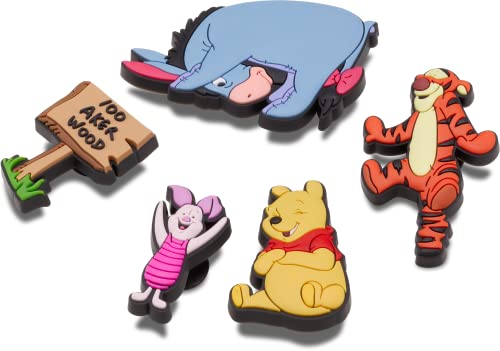 Crocs 5-Pack Disney Shoe Charms | Jibbitz, Winnie The Pooh, One Size Crocs