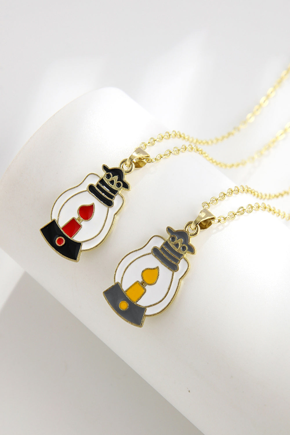 Two-Piece Halloween Theme Necklace Set Trendsi