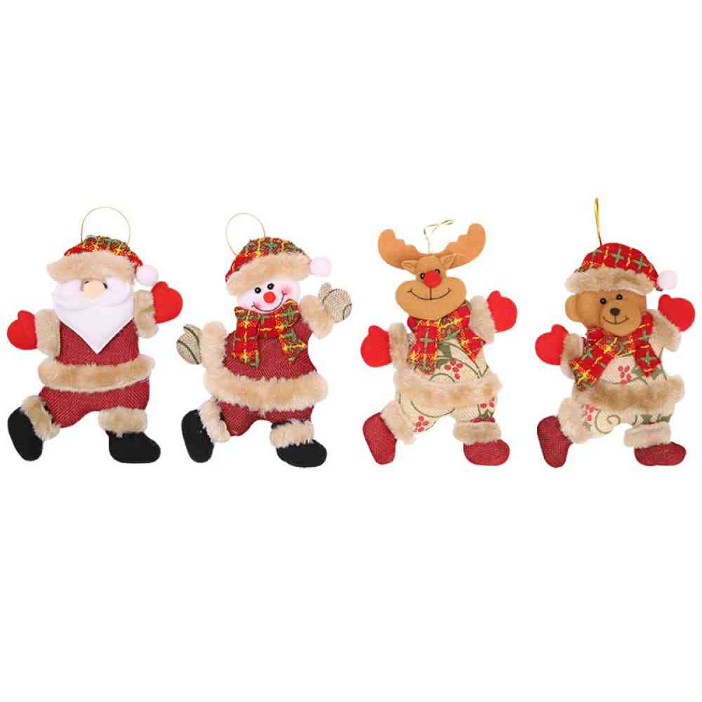 4-Piece Christmas Hanging Widgets Trendsi