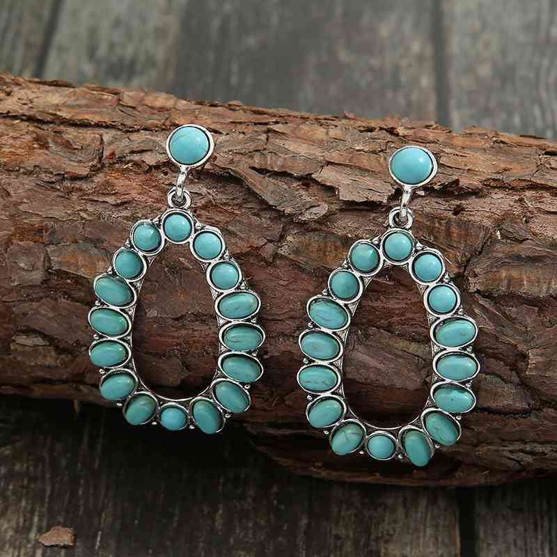 Artificial Turquoise Earrings Trendsi