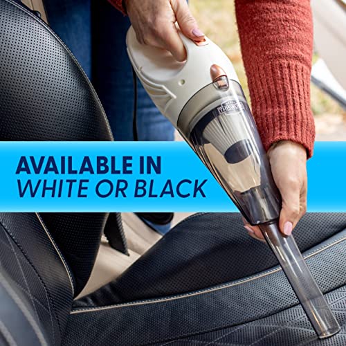 ThisWorx Car Vacuum Cleaner - Car Accessories - Small 12V High Power Handheld Portable Car Vacuum w/Attachments, 16 Ft Cord & Bag - Detailing Kit Essentials for Travel, RV Camper ThisWorx for