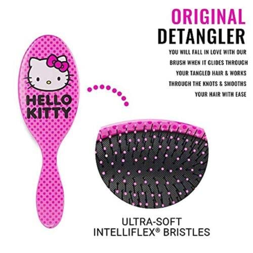 Wet Brush + Goody Detangling Accessory Bundle Hello Kitty And Friends Scrunchies Set Kit (1632833), 1.0 Ounce Wet Brush