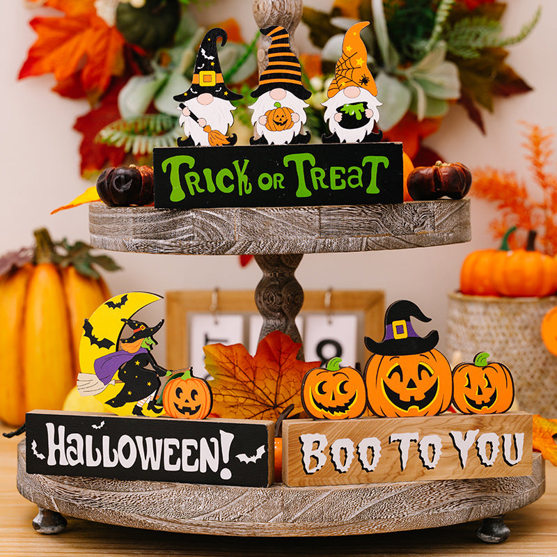 Assorted 2-Piece Halloween Element Ornaments Trendsi