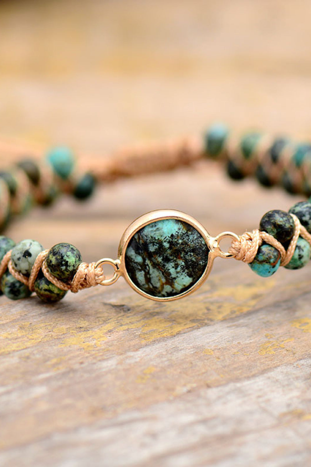 Handmade Beaded Copper Bracelet Trendsi