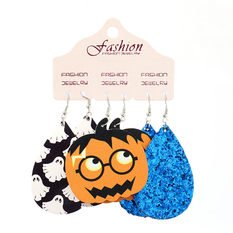 Teardrop Shape Halloween Theme Dangle Earrings Trendsi