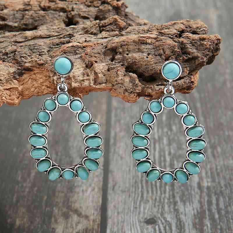 Artificial Turquoise Earrings Trendsi