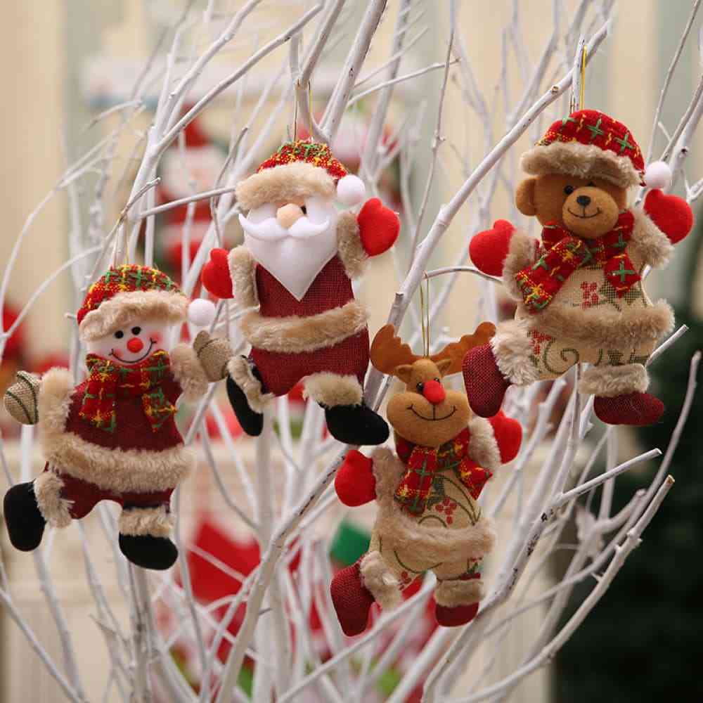 4-Piece Christmas Hanging Widgets Trendsi