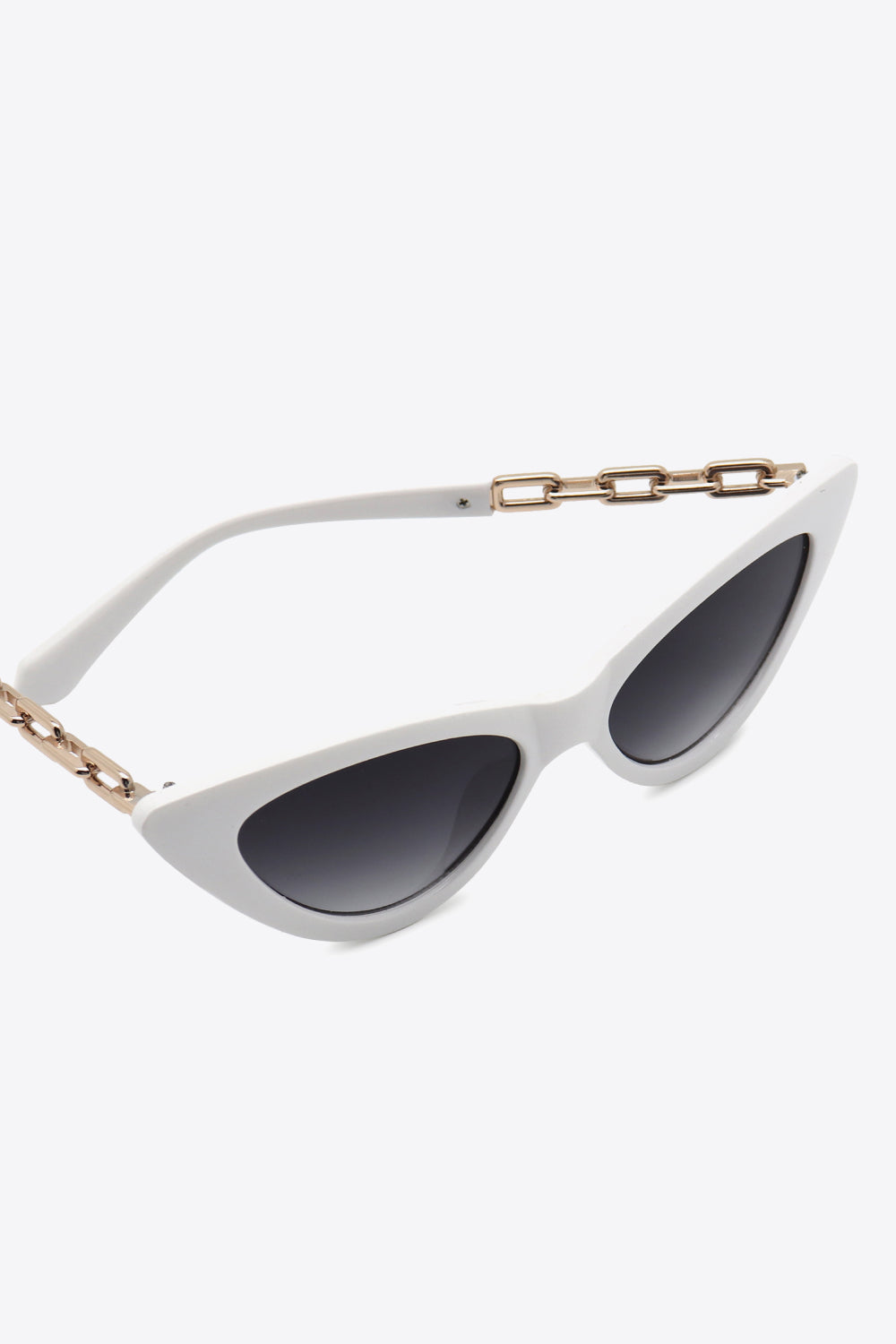 Chain Detail Cat-Eye Sunglasses Trendsi