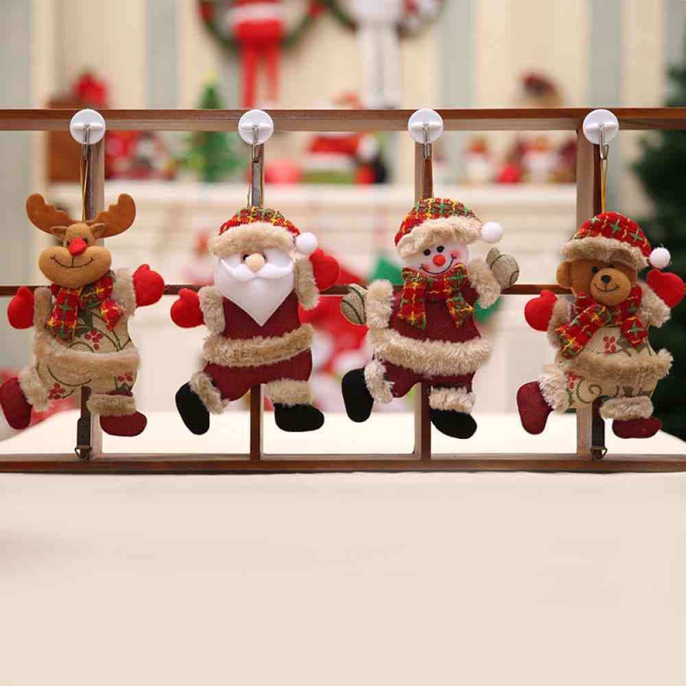 4-Piece Christmas Hanging Widgets Trendsi