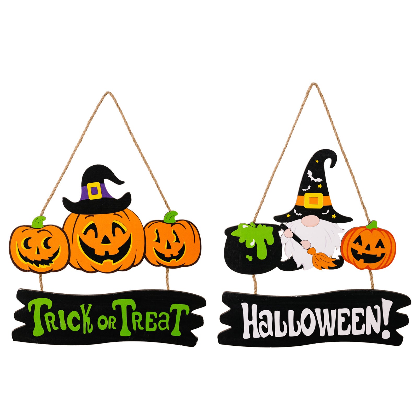 HALLOWEEN TRICK OR TREAT Hanging Widget Trendsi
