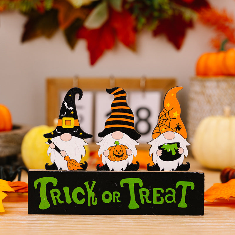 Assorted 2-Piece Halloween Element Ornaments Trendsi