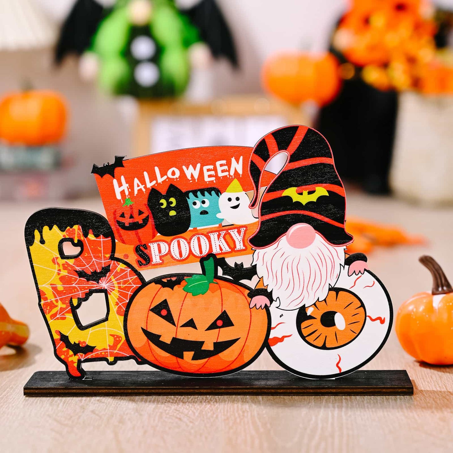 Assorted 2-Piece Halloween Element Ornaments Trendsi